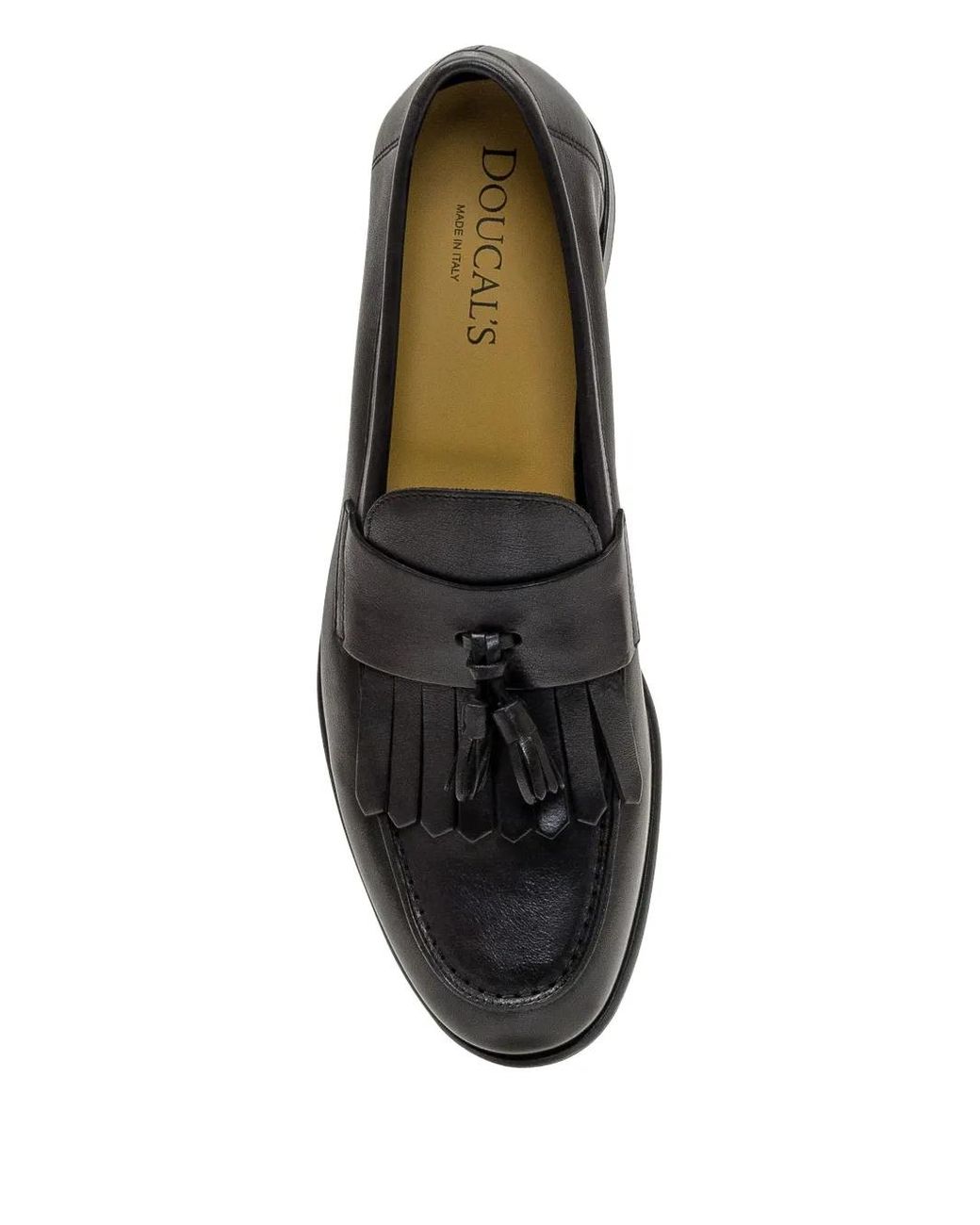 Doucal's Black Triump Loafers for men