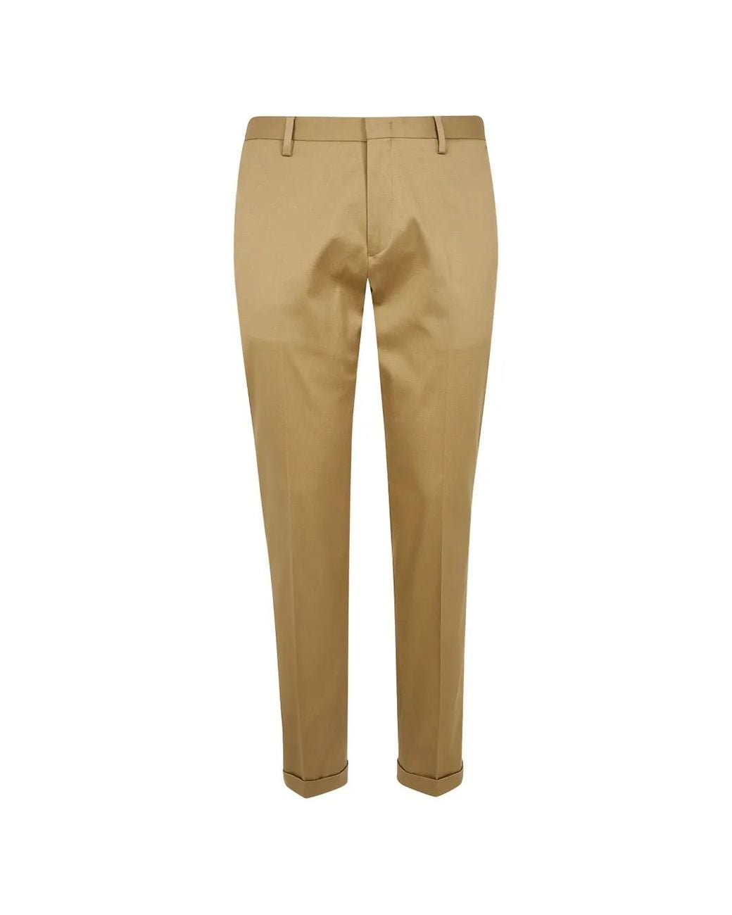 Paul Smith Natural Slim-Fit Stretch-Cotton Chinos for men