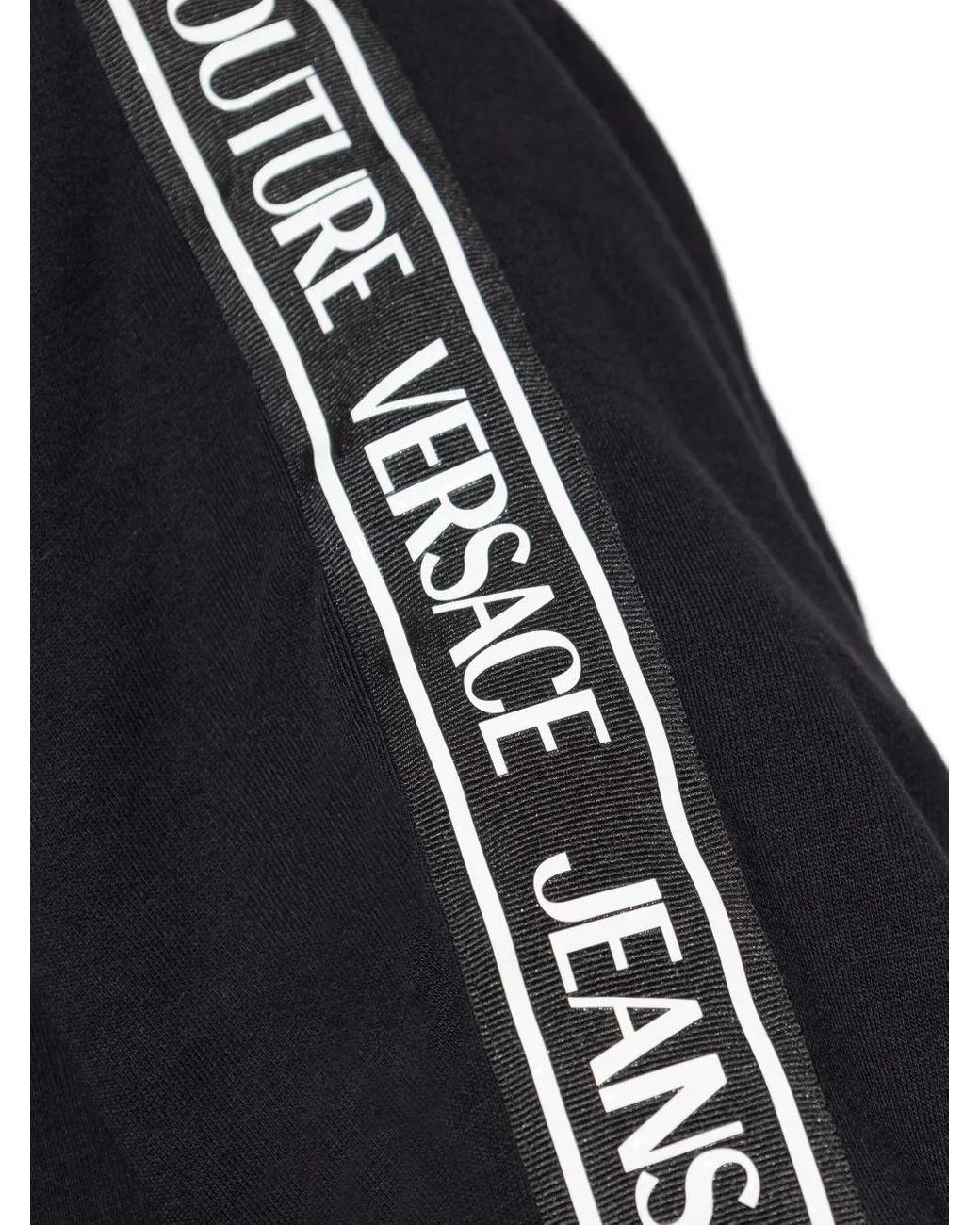 Versace Jeans Couture Blue Logo-Detailing Sweatshirt for men
