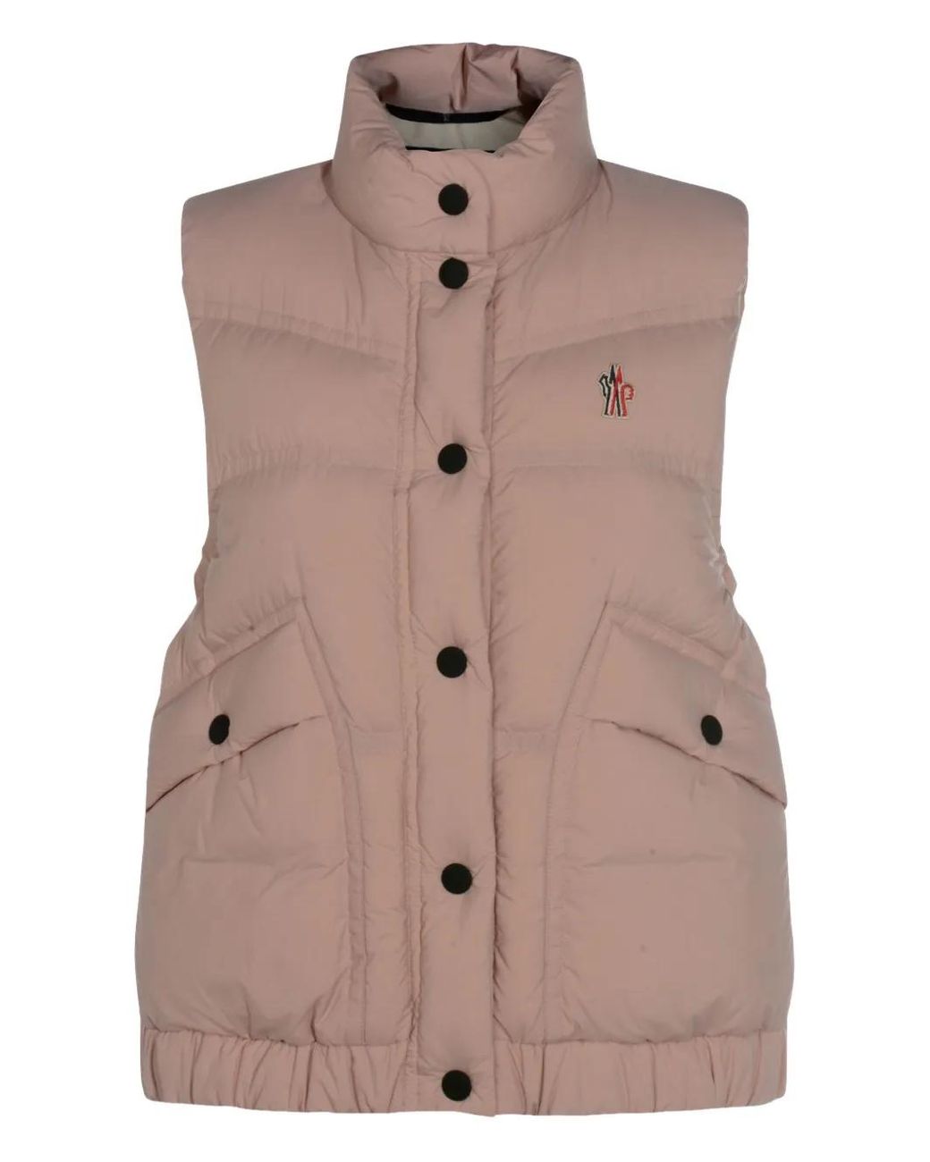 Moncler Pink Baise Down Vest