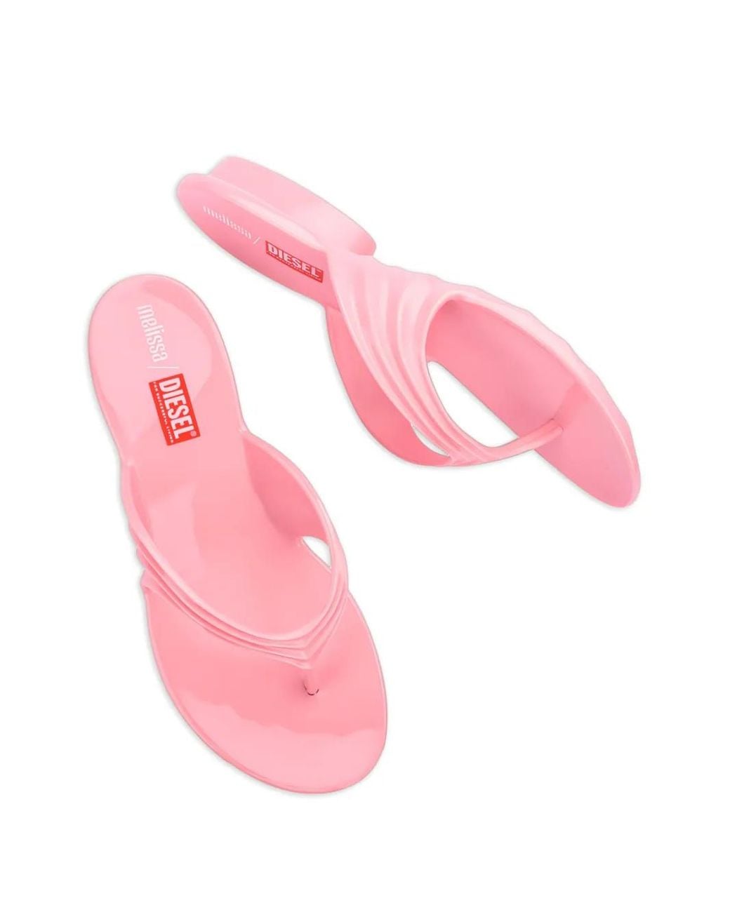Melissa Pink X Diesel Flip-Flops