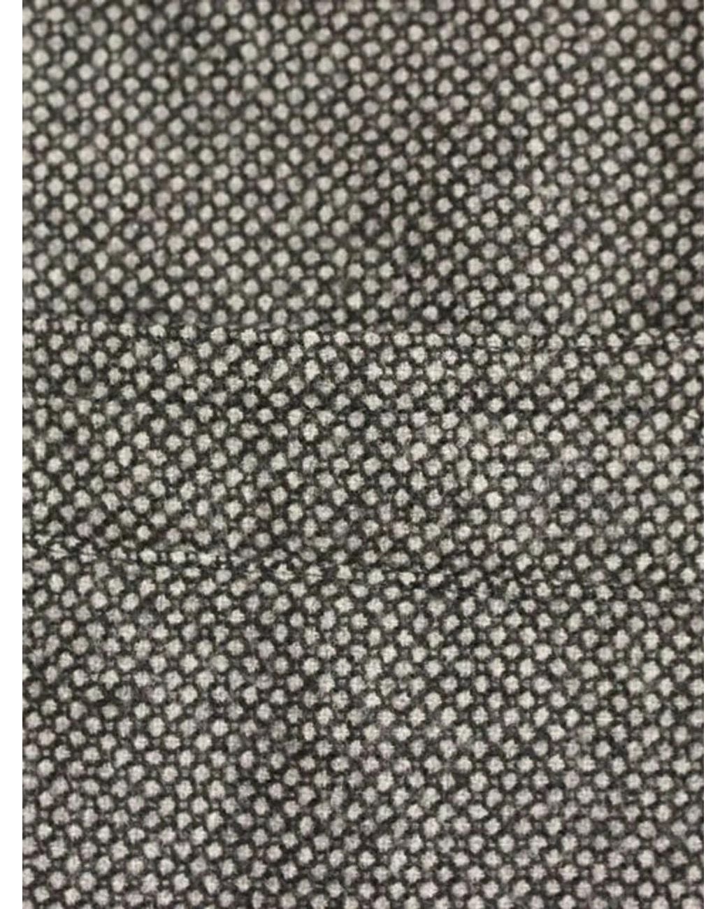 Dolce & Gabbana Gray Textured-Finish V-Neck Waistcoat for men