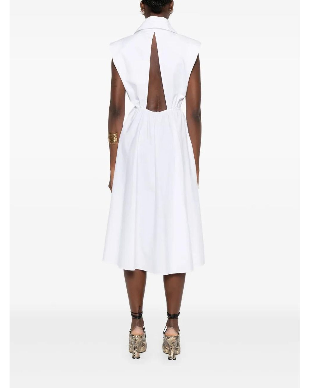 Viktor & Rolf White Layered Shirt Dress