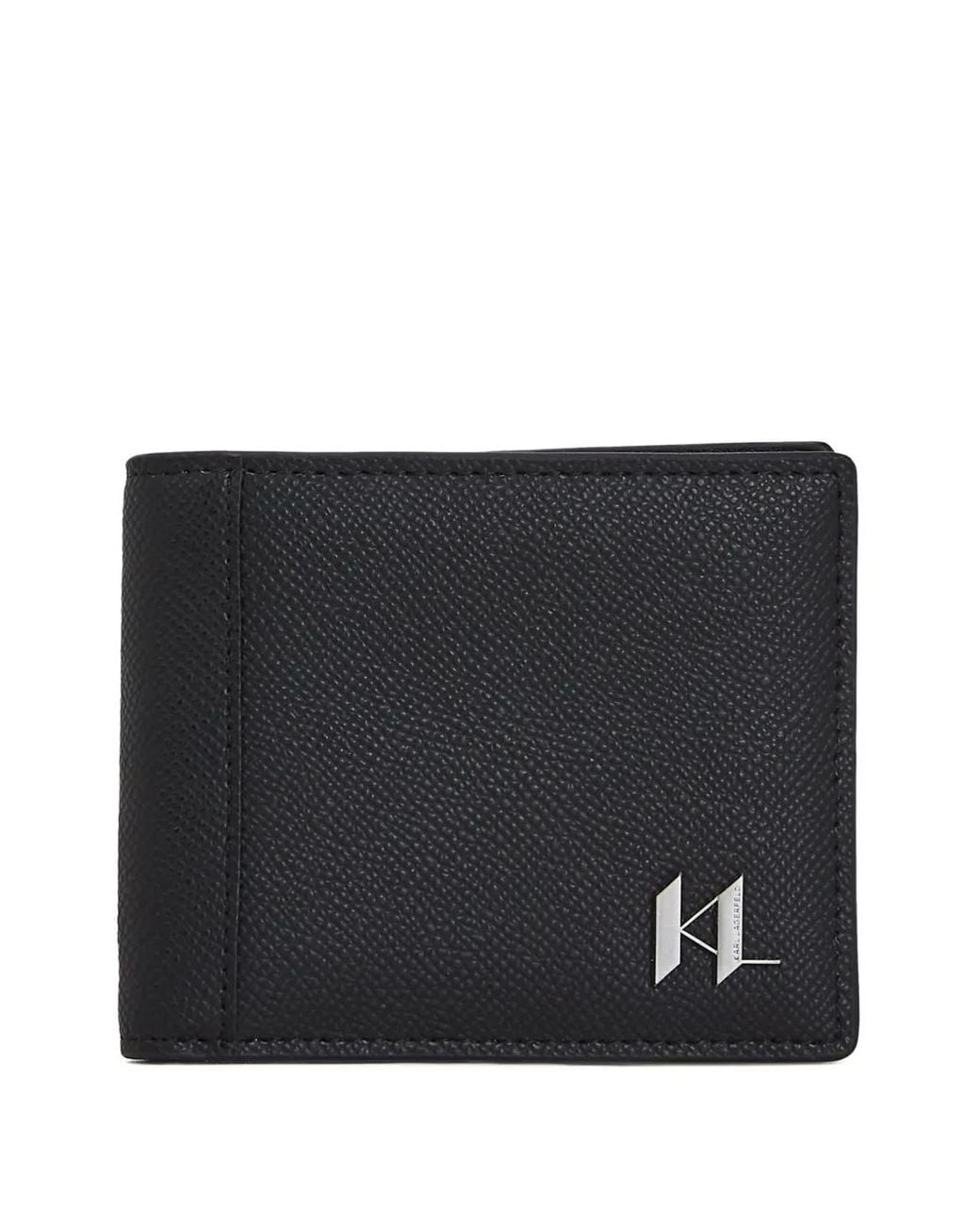 Karl Lagerfeld Black Wallets for men