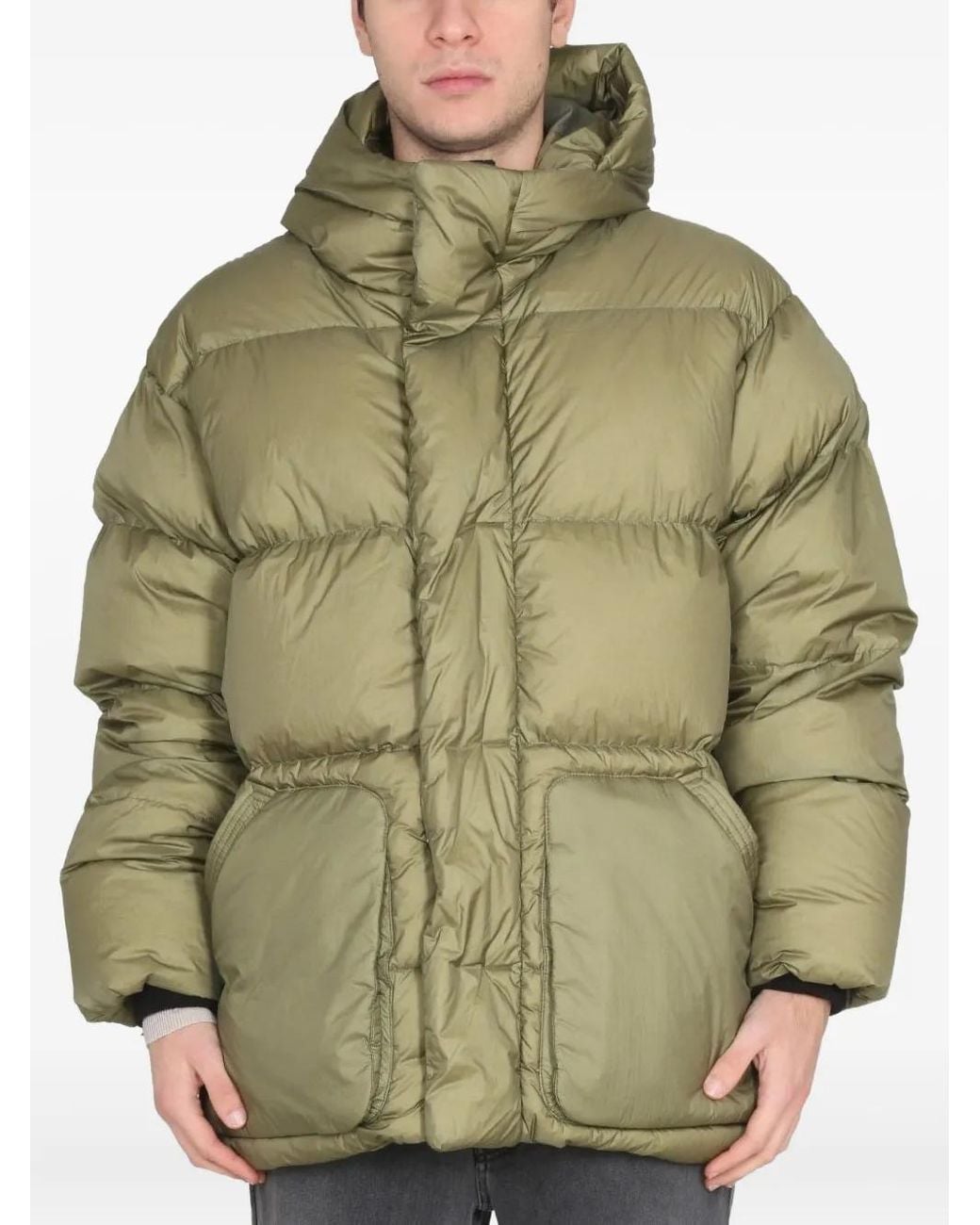 Ienki Ienki Green Michlin Padded Jacket for men