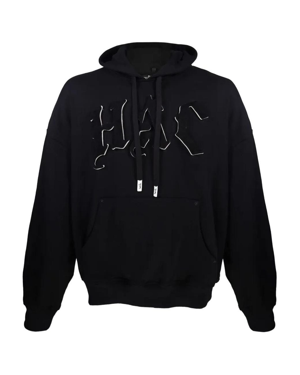 Haculla Blue Graphic-Print Hoodie for men