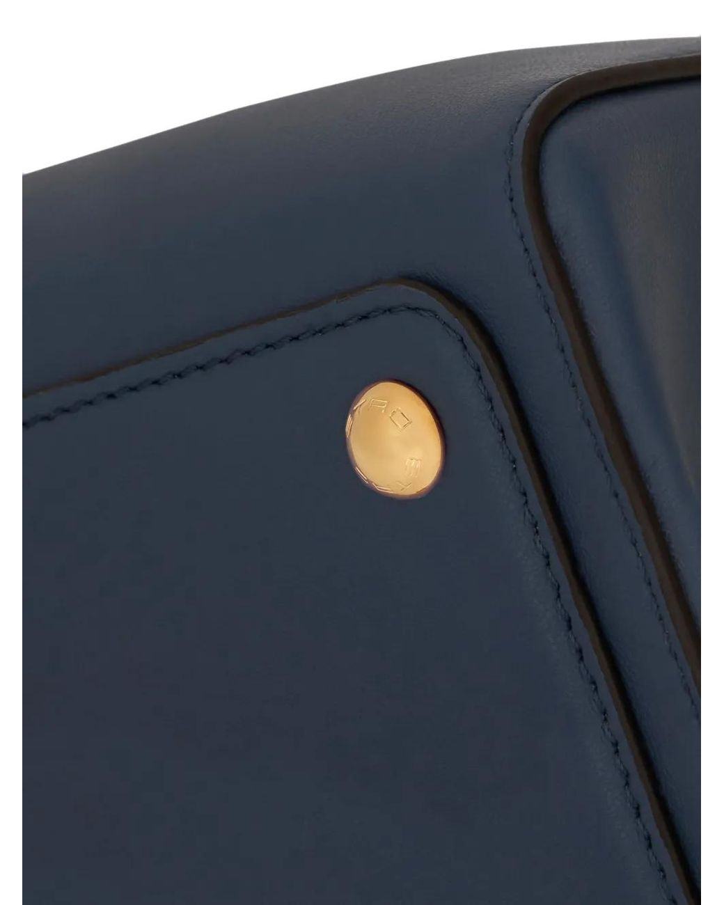 Etro Blue Medium Vela Shoulder Bag