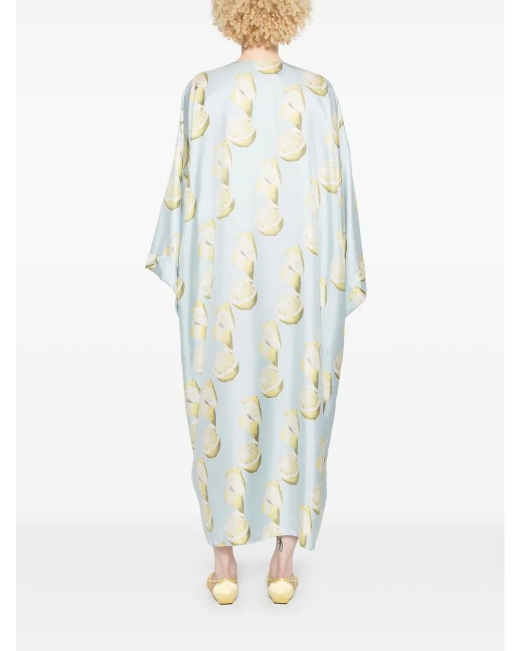 Givenchy Blue Kaftan Dress