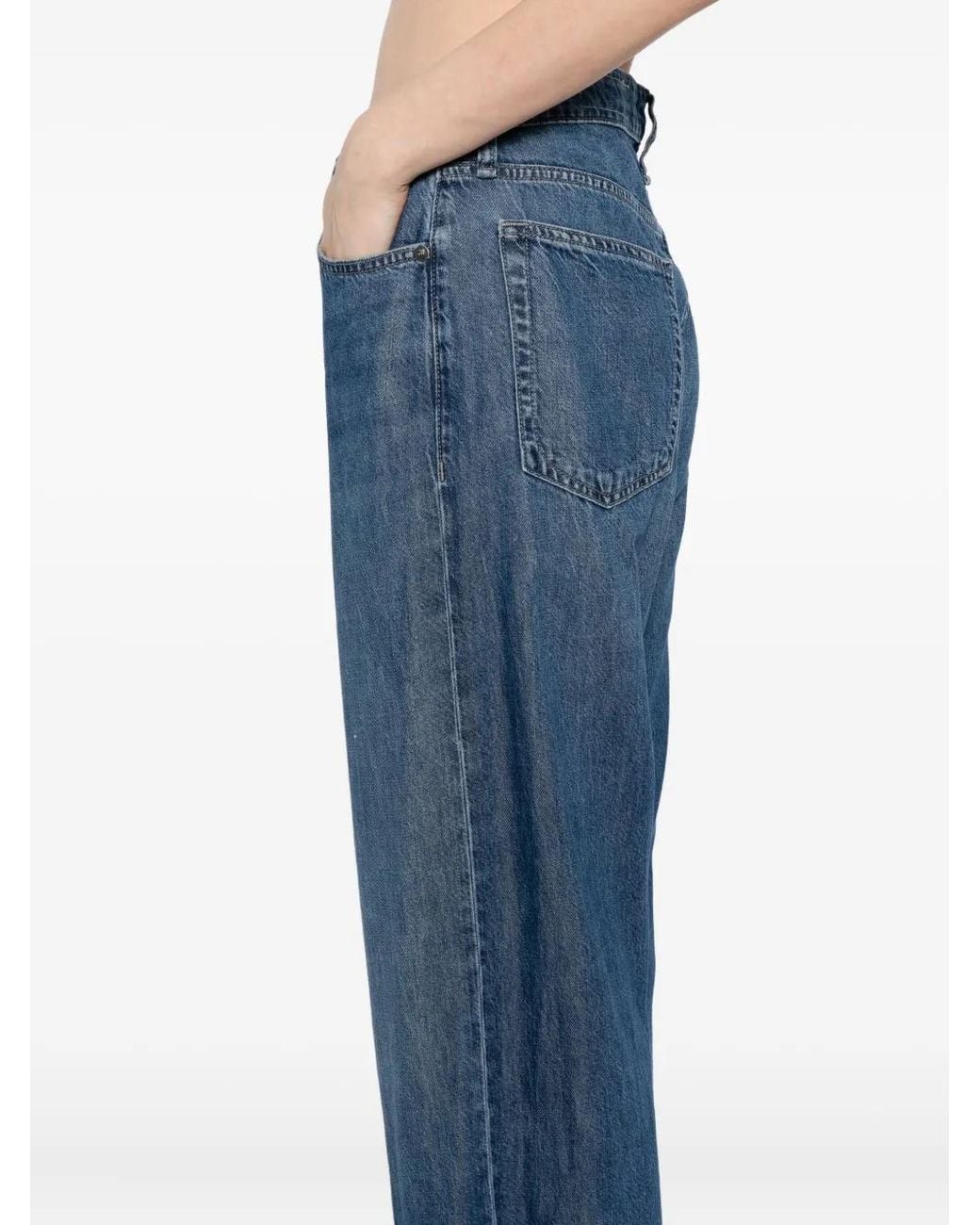 Rag & Bone Featherweight Logan Jeans in het Blue