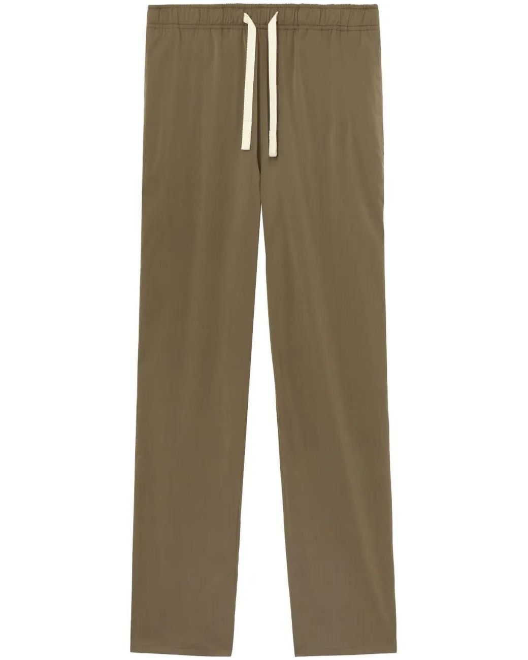 Palm Angels Natural Wool Blend Trousers for men