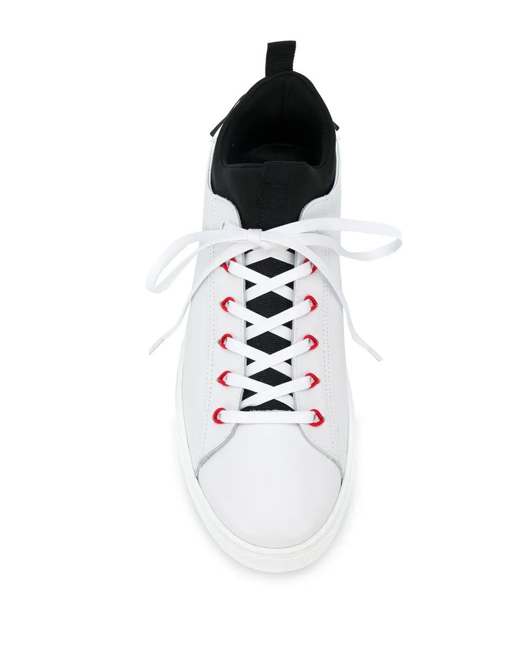 DSquared² White Sock Insert Sneakers for men