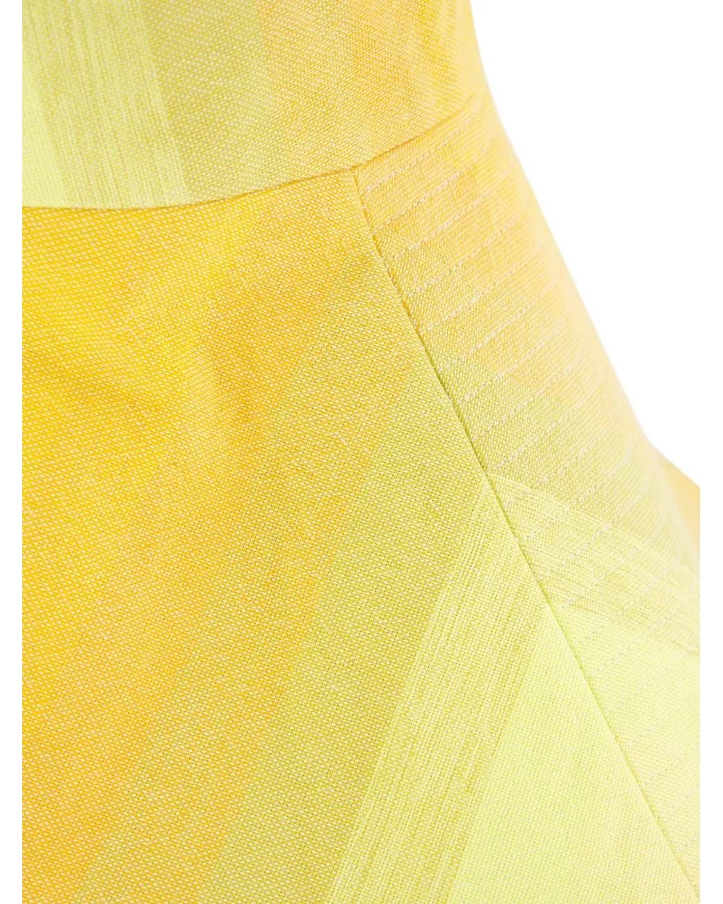 Marrakshi Life Yellow Striped Sun Hat