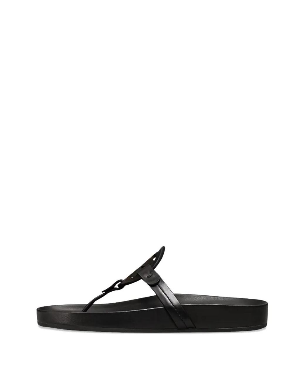 Tory Burch White Miller Cloud Sandals