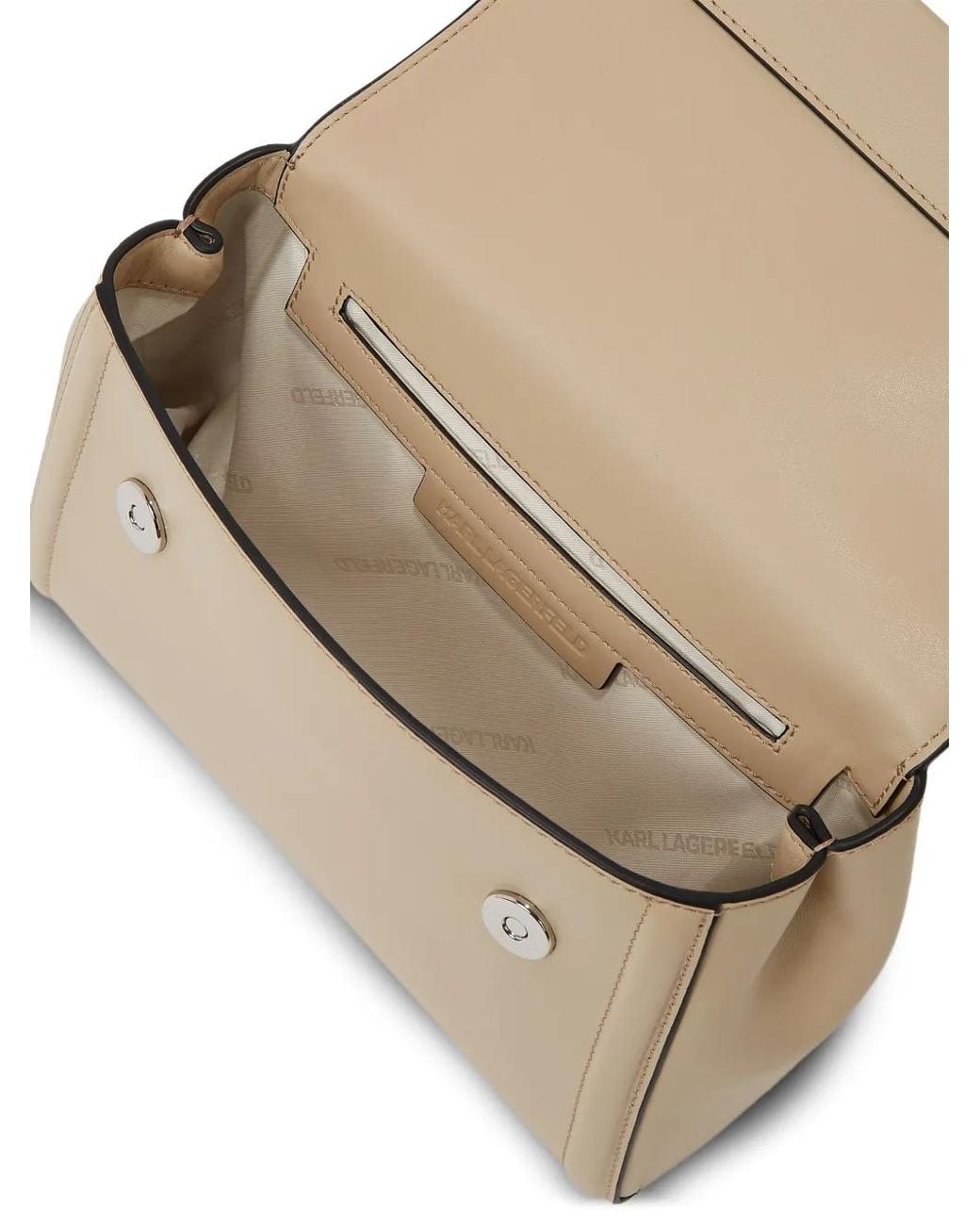 Karl Lagerfeld Natural Small K/Autograph Tote Bag
