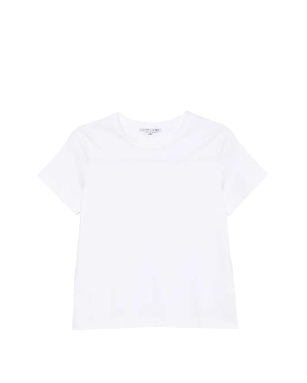 Shirt C-zero White Crew-Neck Short-Sleeve T-Shirt