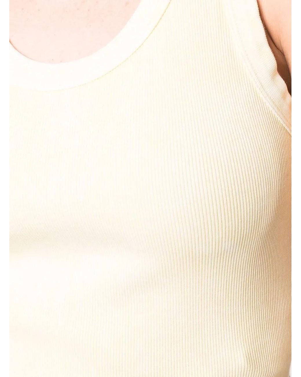 DIESEL Natural T-Anky-C1 Ribbed Tank Top