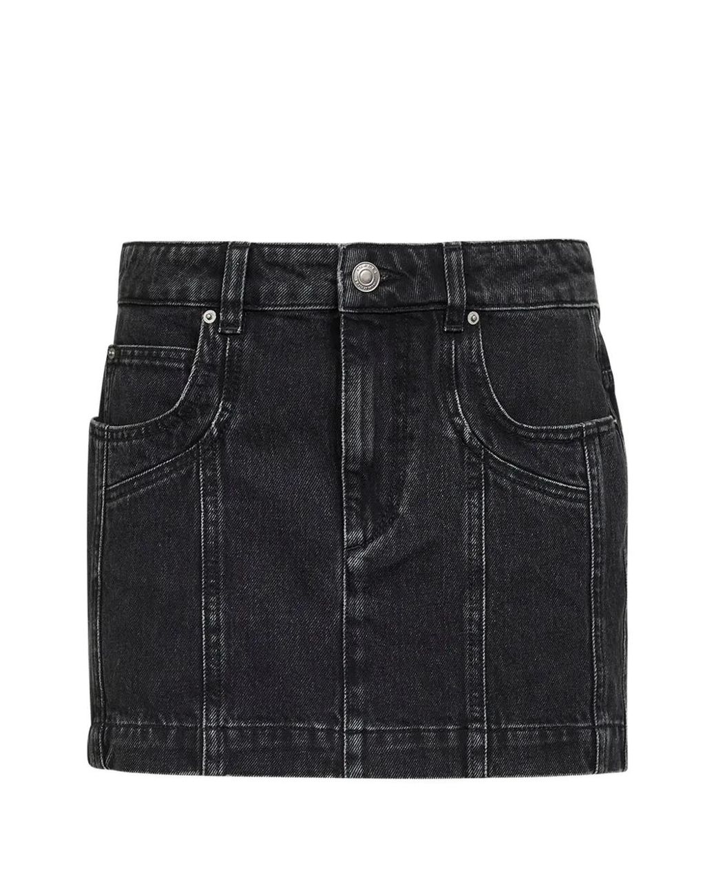 Isabel Marant Black Denim Skirts