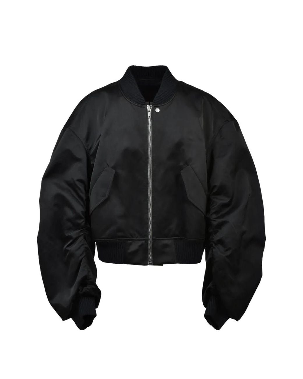 Rick Owens Secchia Flight Jack in het Black voor heren