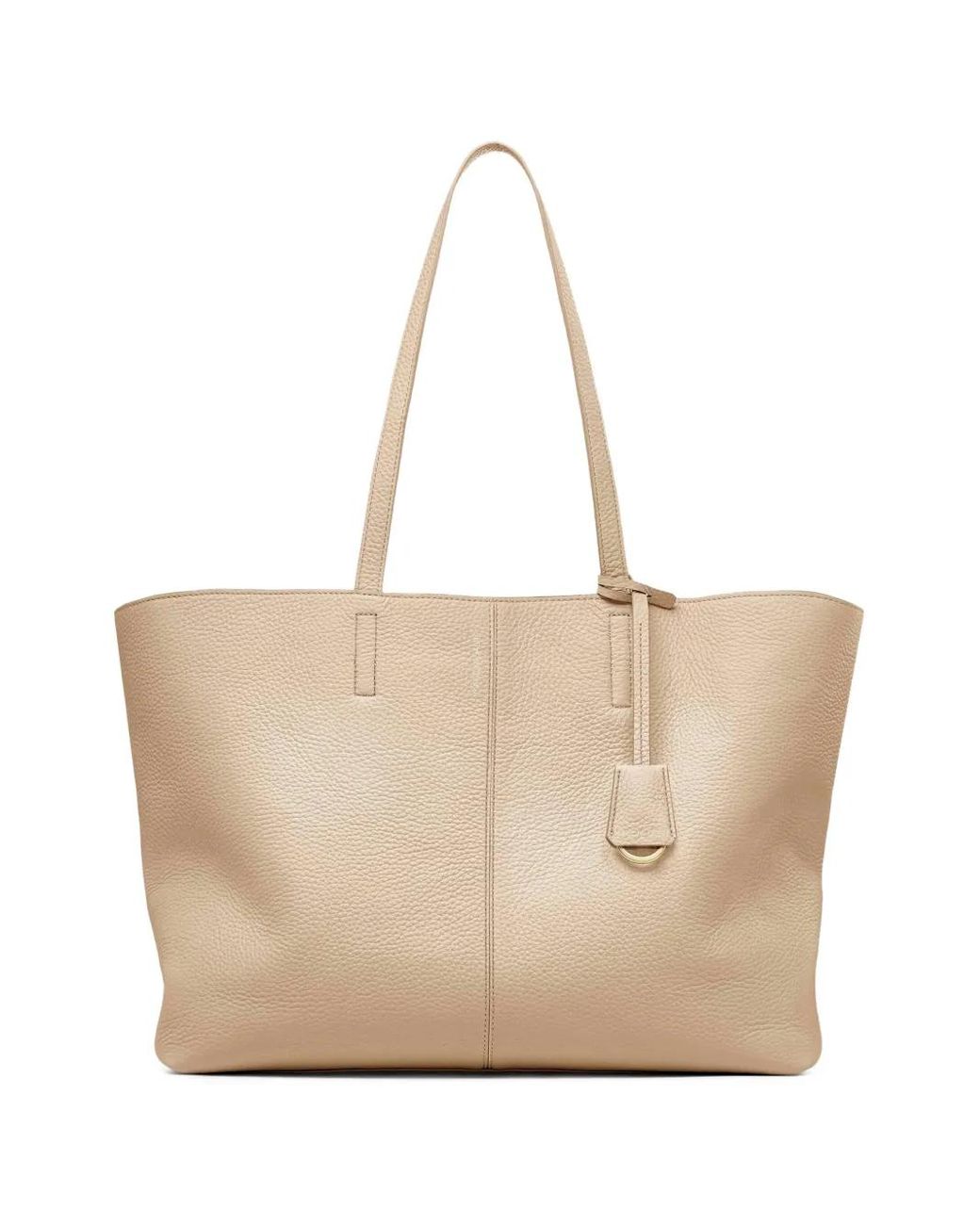 Borsa Tote Con Zip di Maison De Sabre in Natural