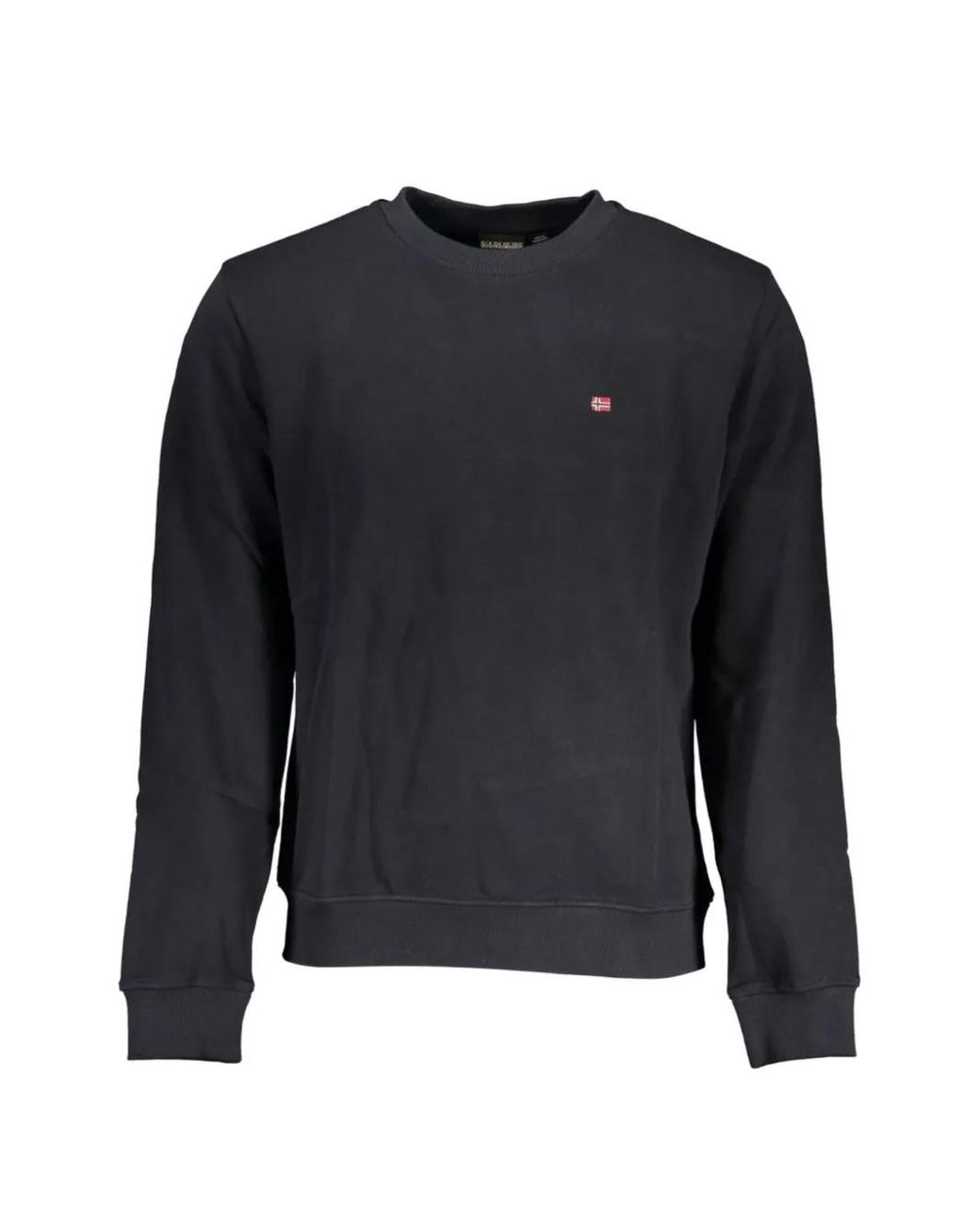 Napapijri Blue Pull À Patch Logo for men