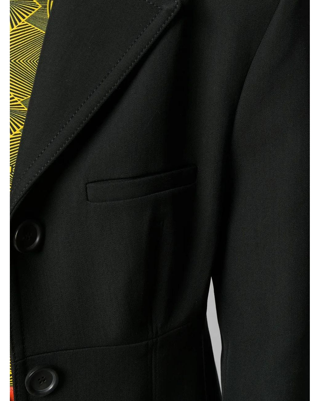 Kwaidan Editions Black Single Breasted Coat