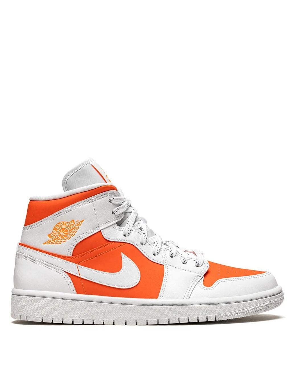 Nike Red Air 1 Mid Se "Bright Citrus" Sneakers