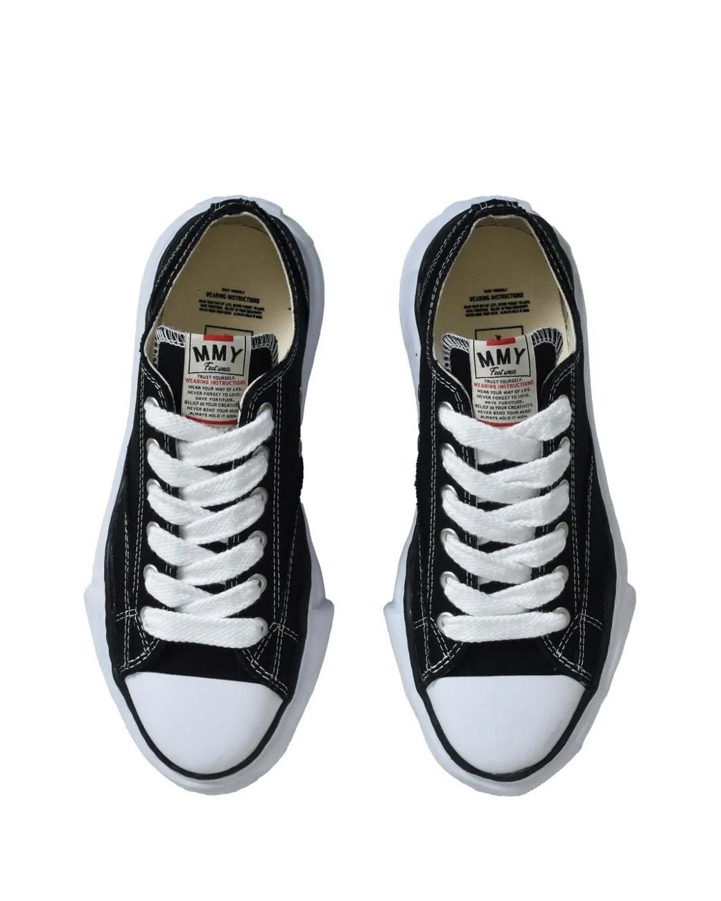 Maison Mihara Yasuhiro White Peterson Canvas Sneakers for men