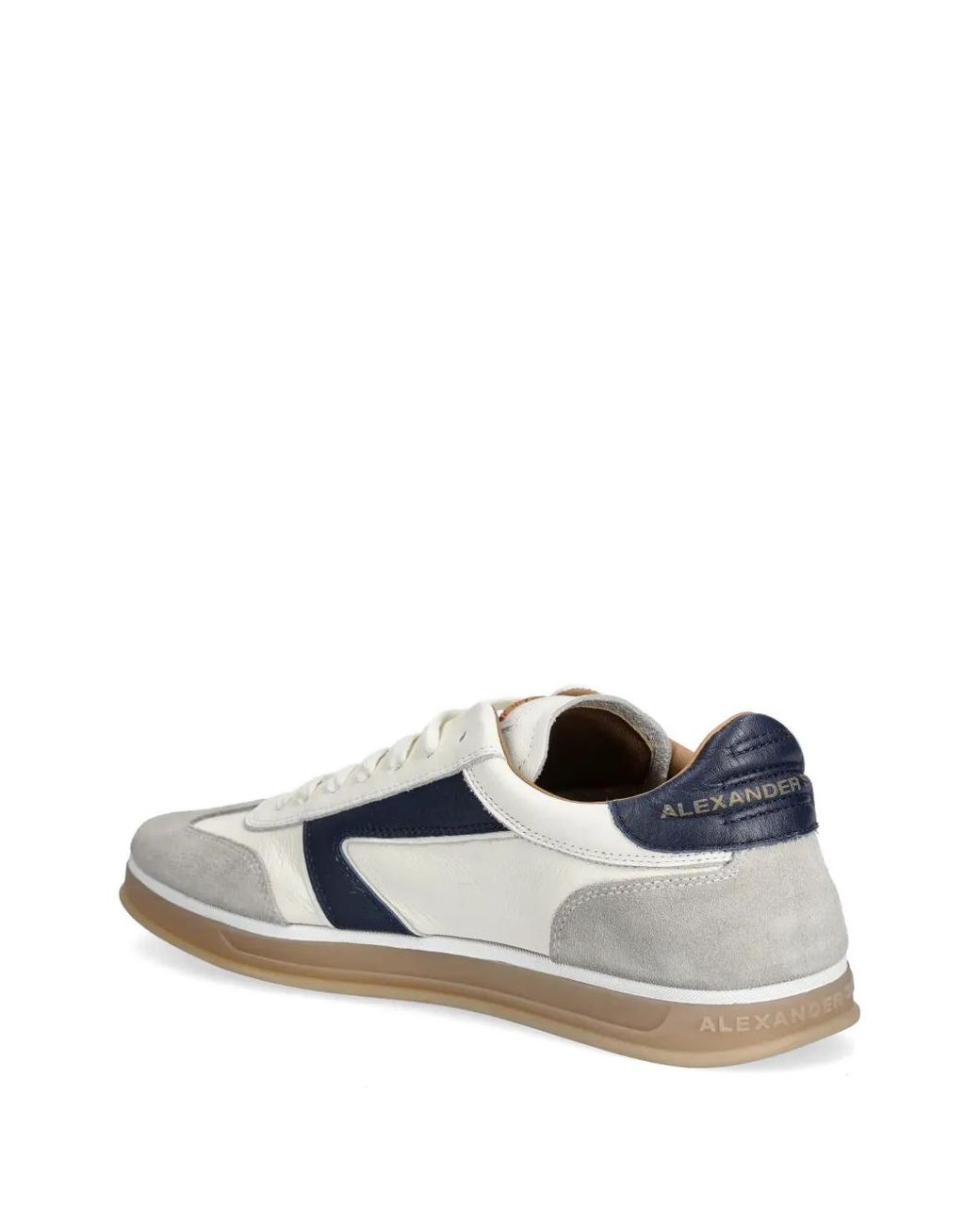 Alexander Smith White Thames Logo Sneakers for men