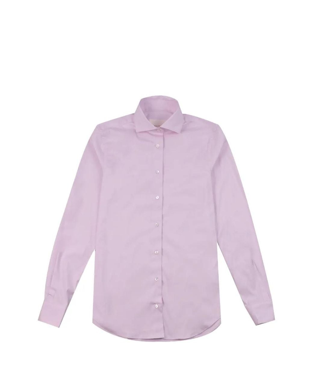 Xacus Purple Pina Classic-Collar Shirt