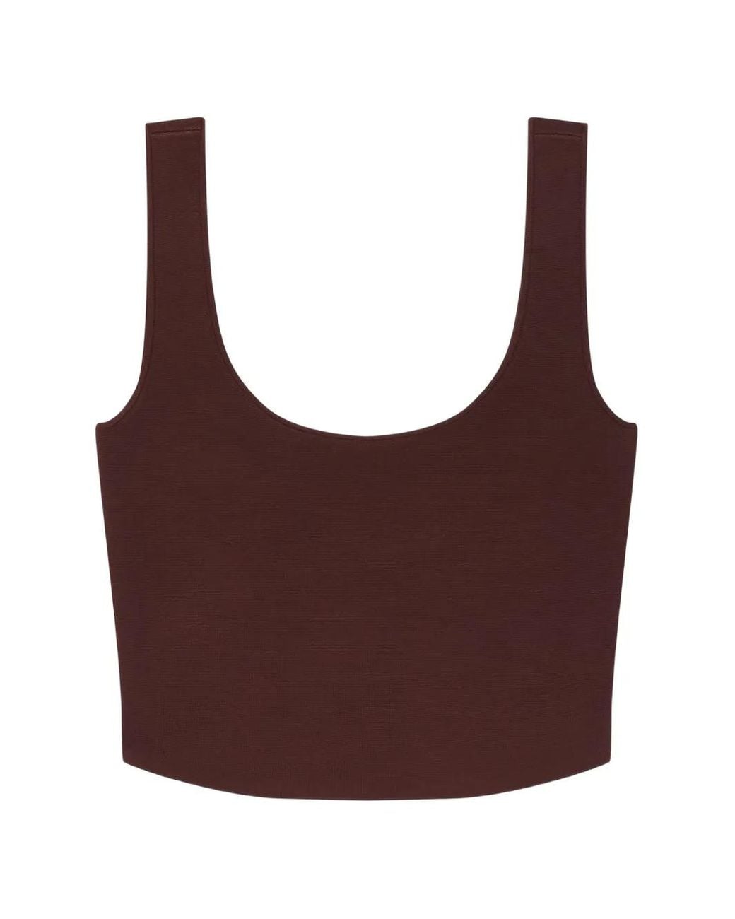 A.L.C. Brown Farrah Tank Top