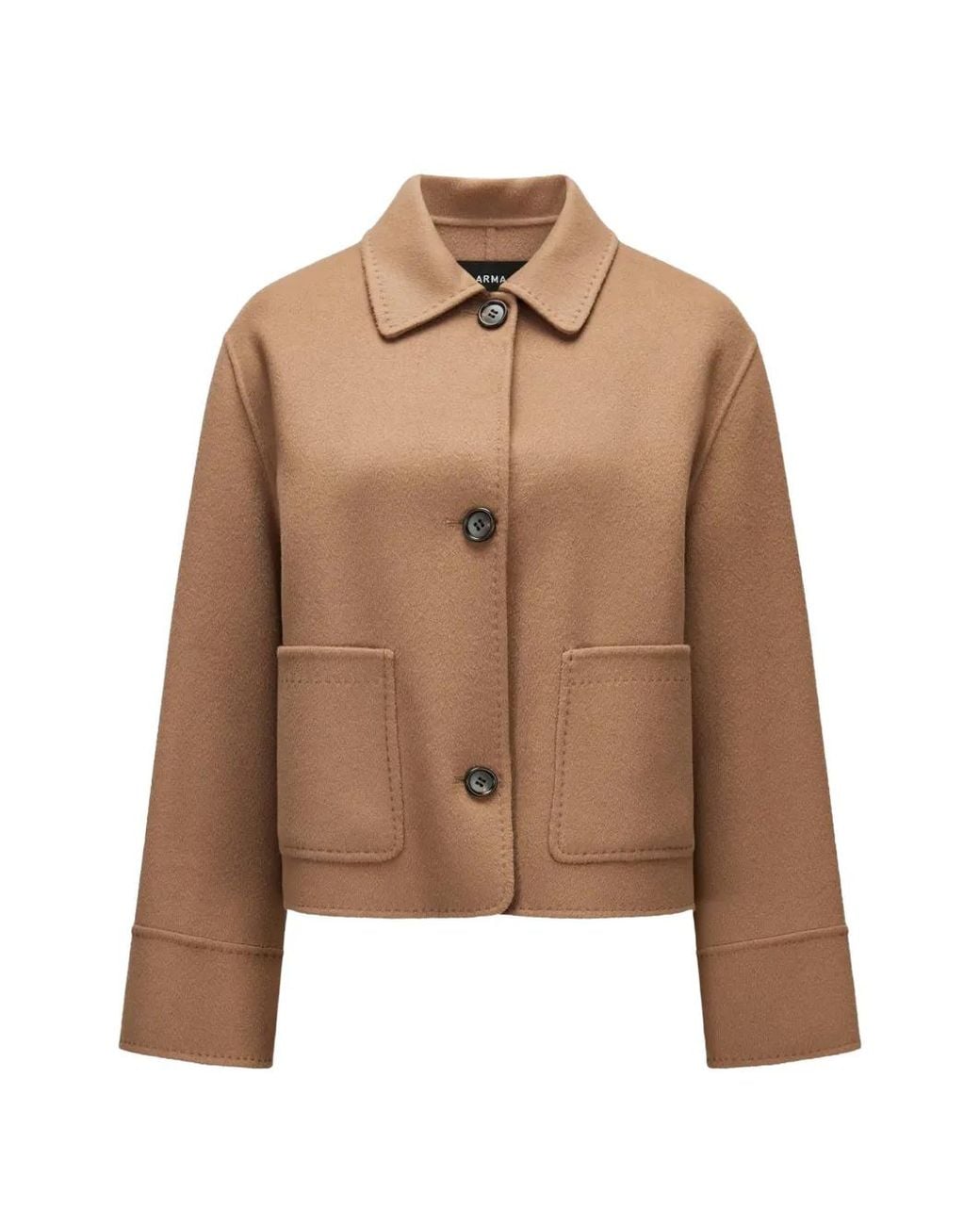 Arma Brown Frederique Button-Up Jacket