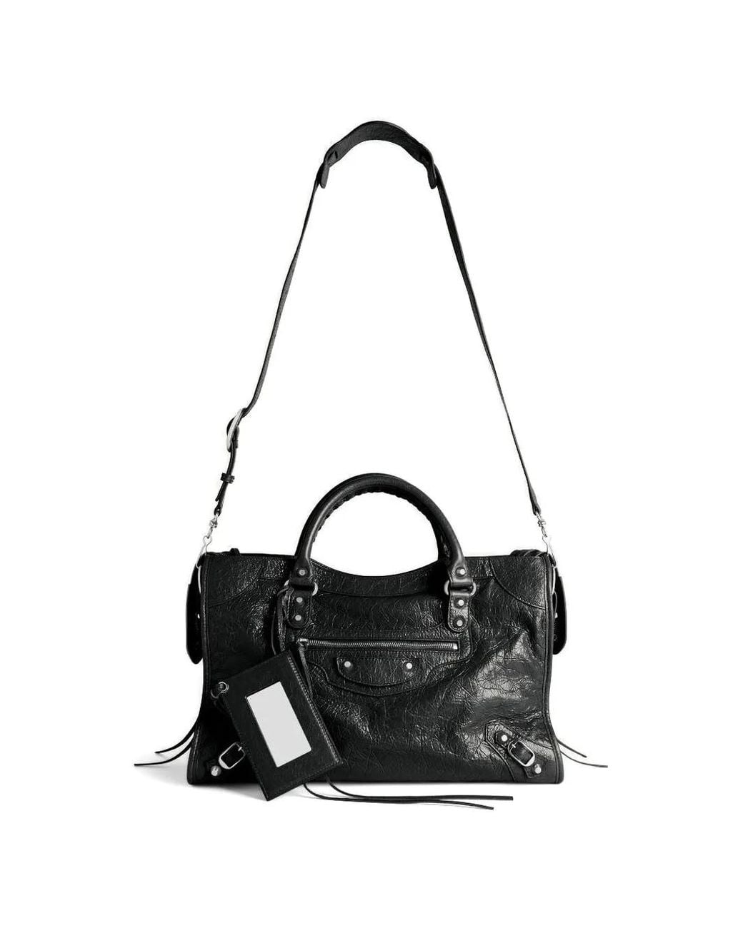 Balenciaga Black Le City Medium Bag