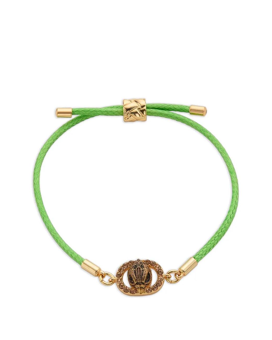 Kurt Geiger Green Eagle-Embellishment Bracelet