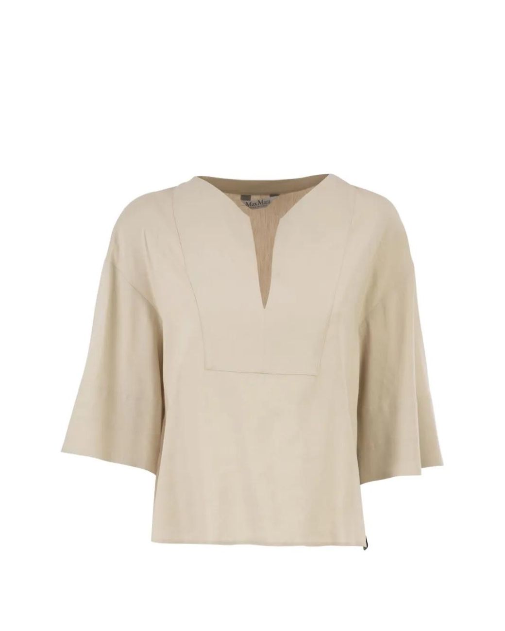 Max Mara Natural Neck Top