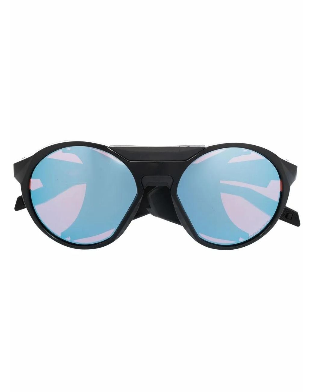 Oakley Blue Clifden Round-Frame Sunglasses