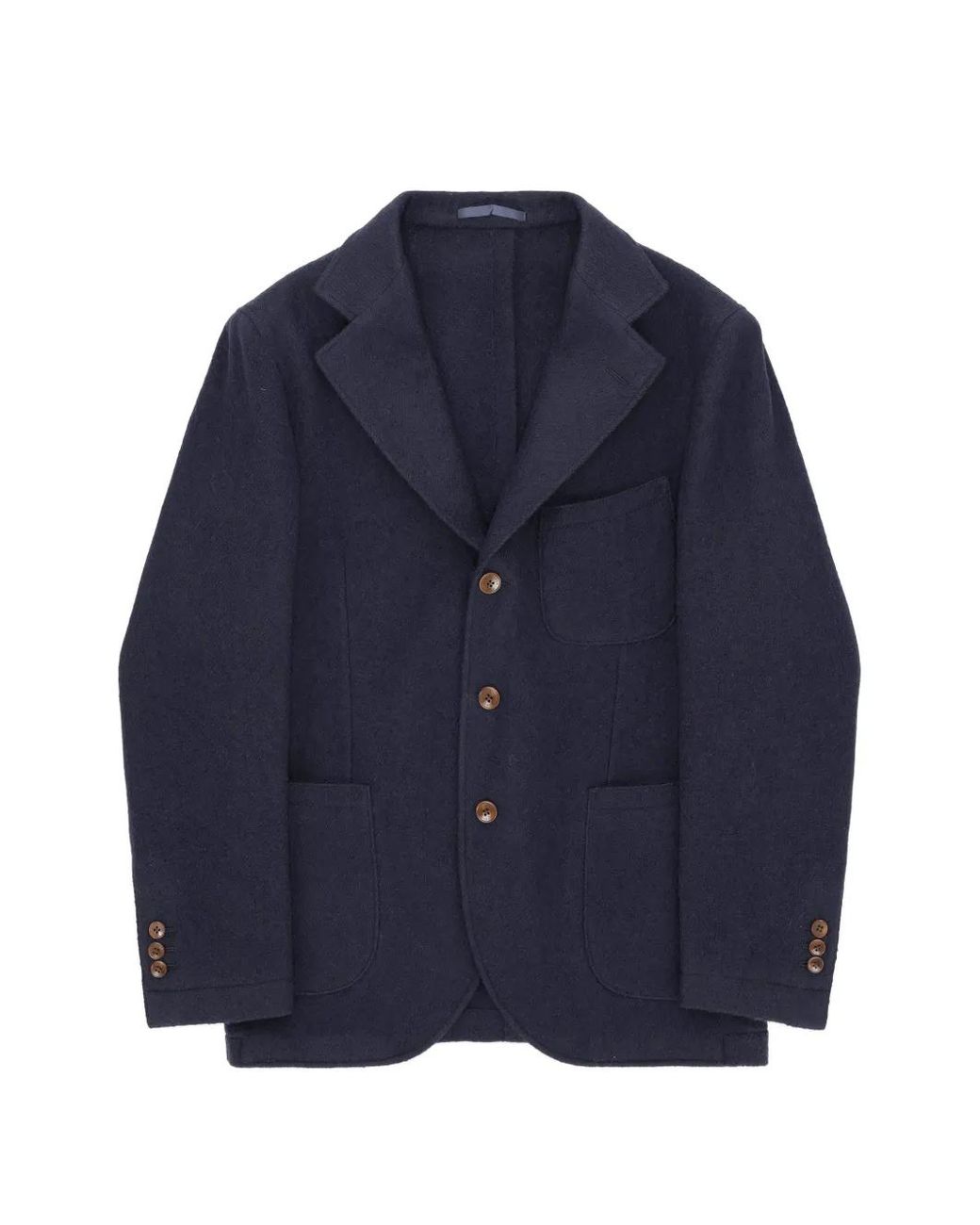 Fortela Blue Single-Breasted Blazer for men