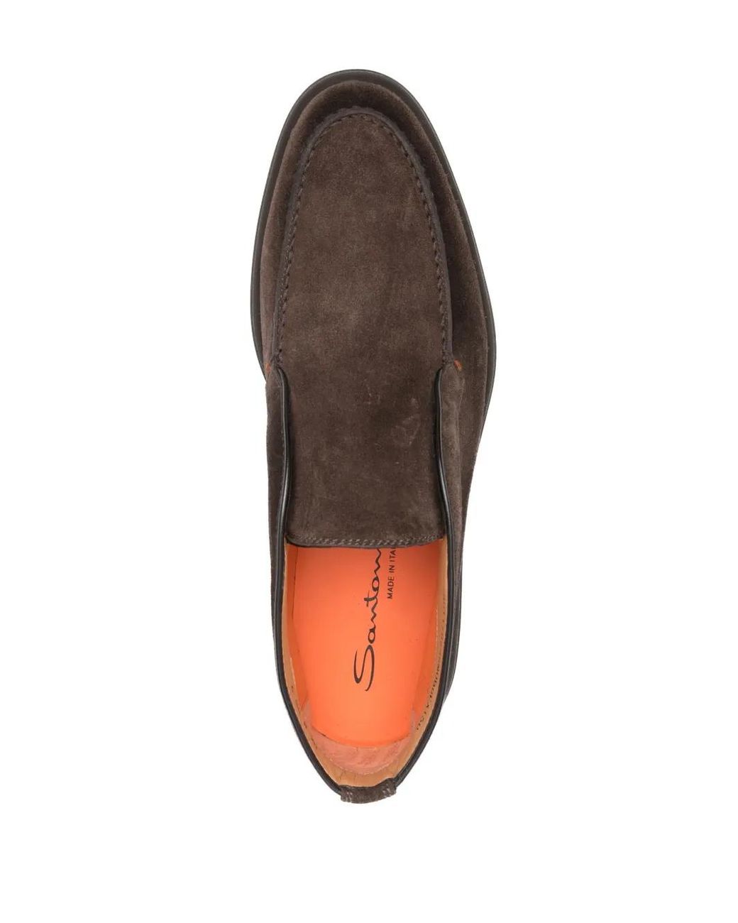 Polacchini di Santoni in Brown da Uomo