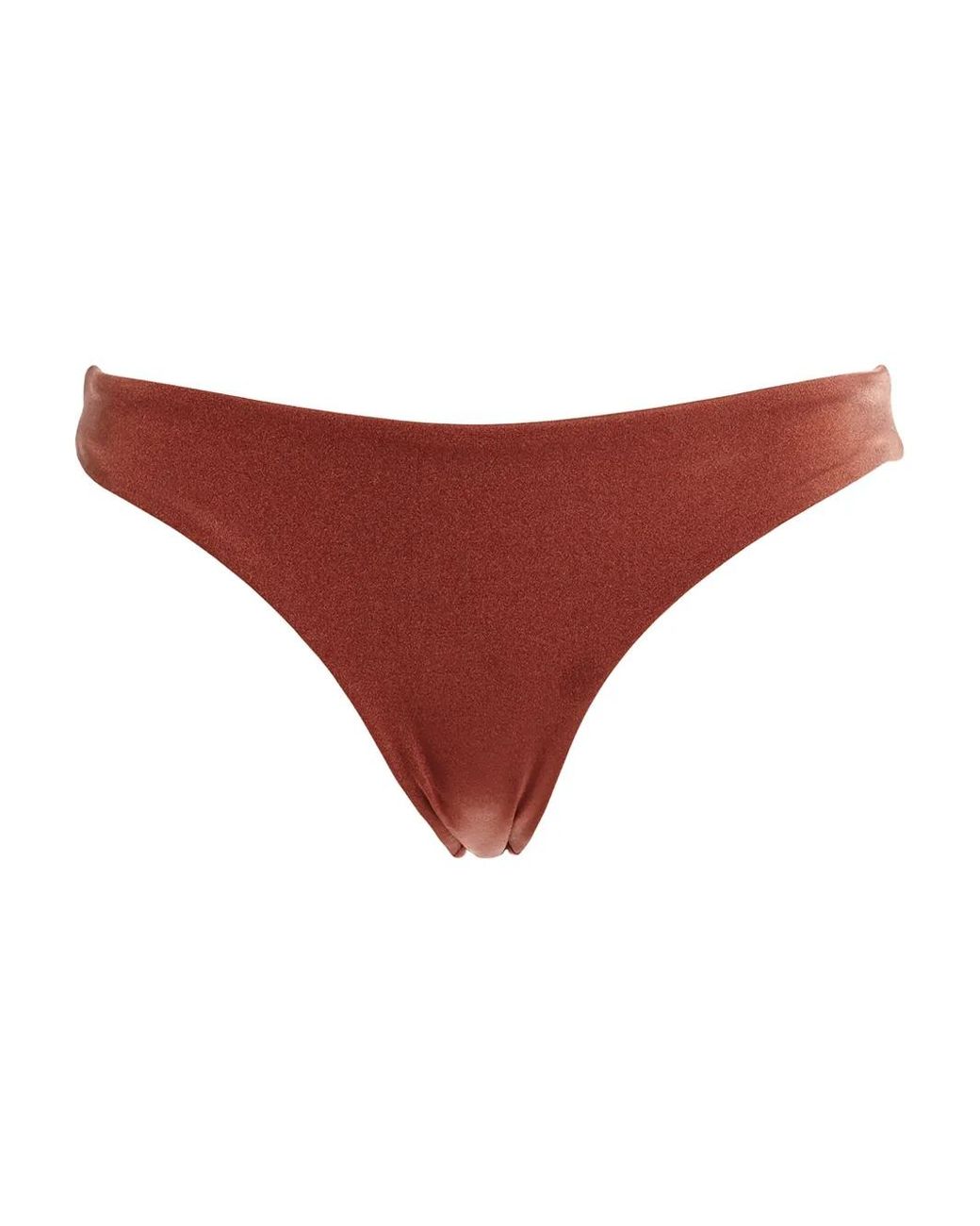 Agua Bendita Red Quilted Tie-Detail Bikini