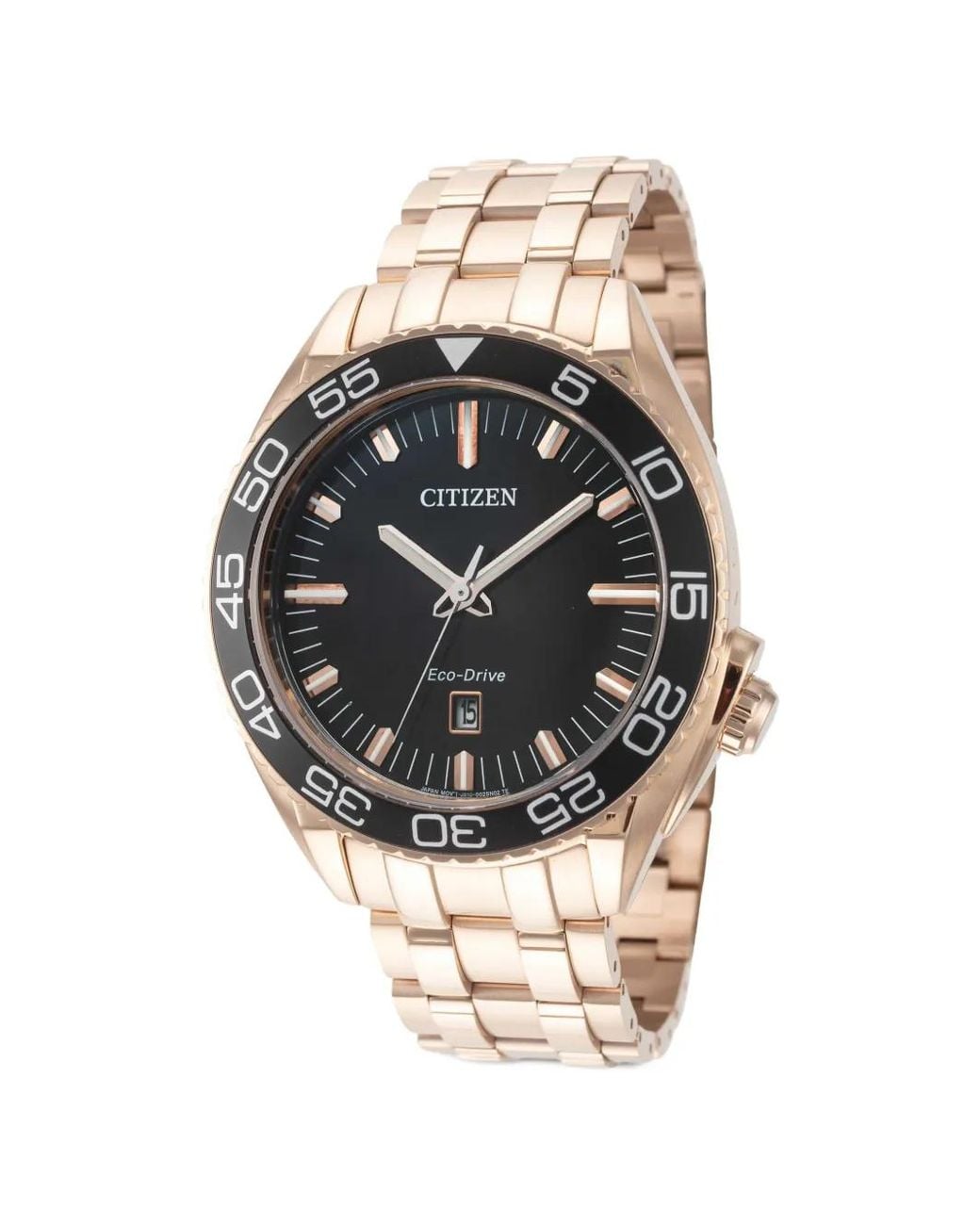 Citizen Black Carson Eco-Drive 42Mm Watch for men