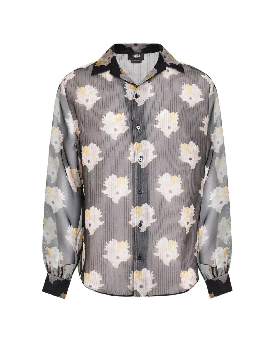 Fendi Gray Shirt for men