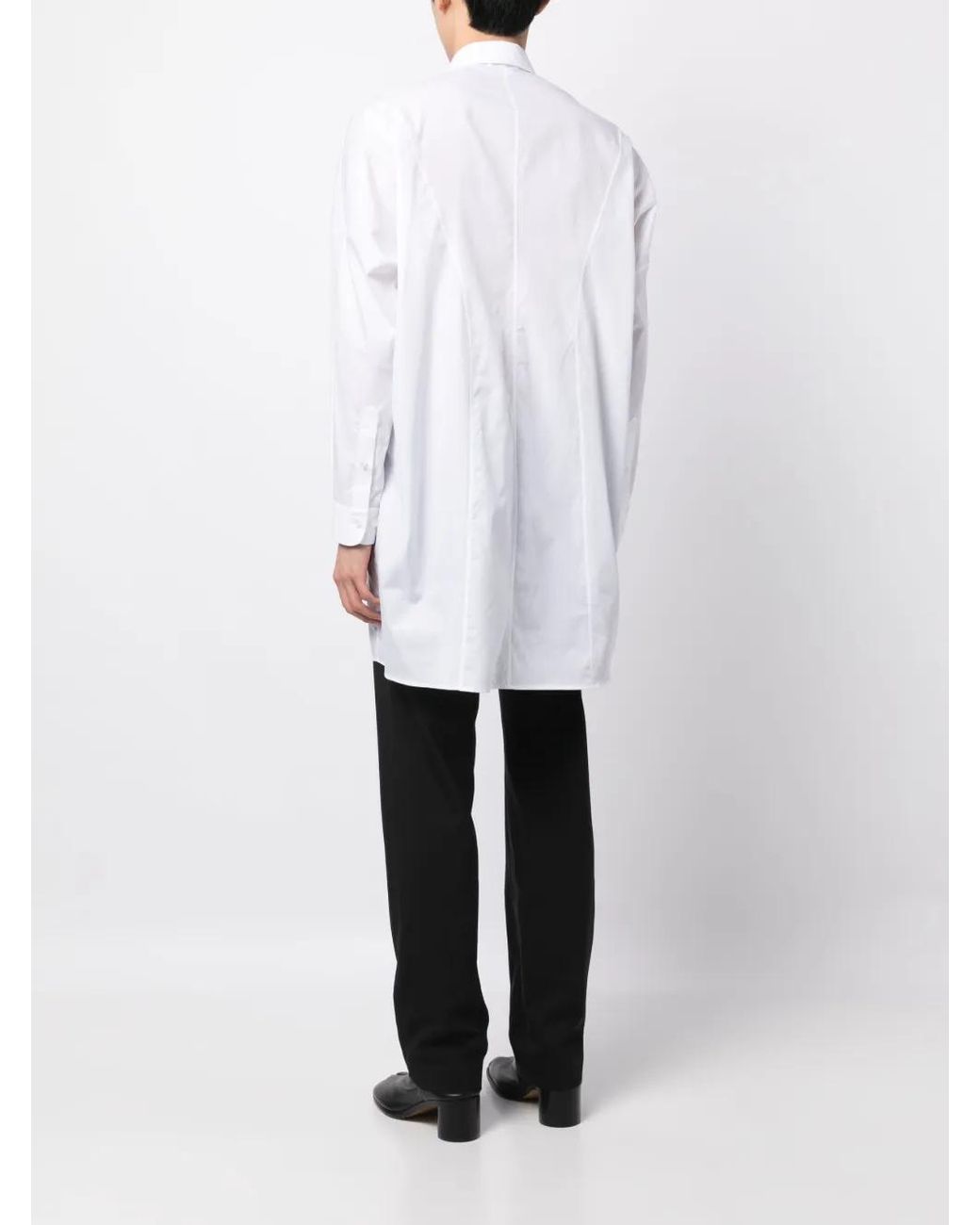 Random Identities Hemd Mit Logo-Print in White für Herren