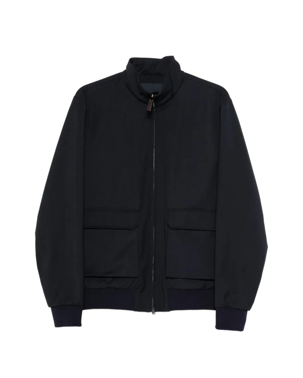 Herno Blue Veste À Poches Plaquées for men