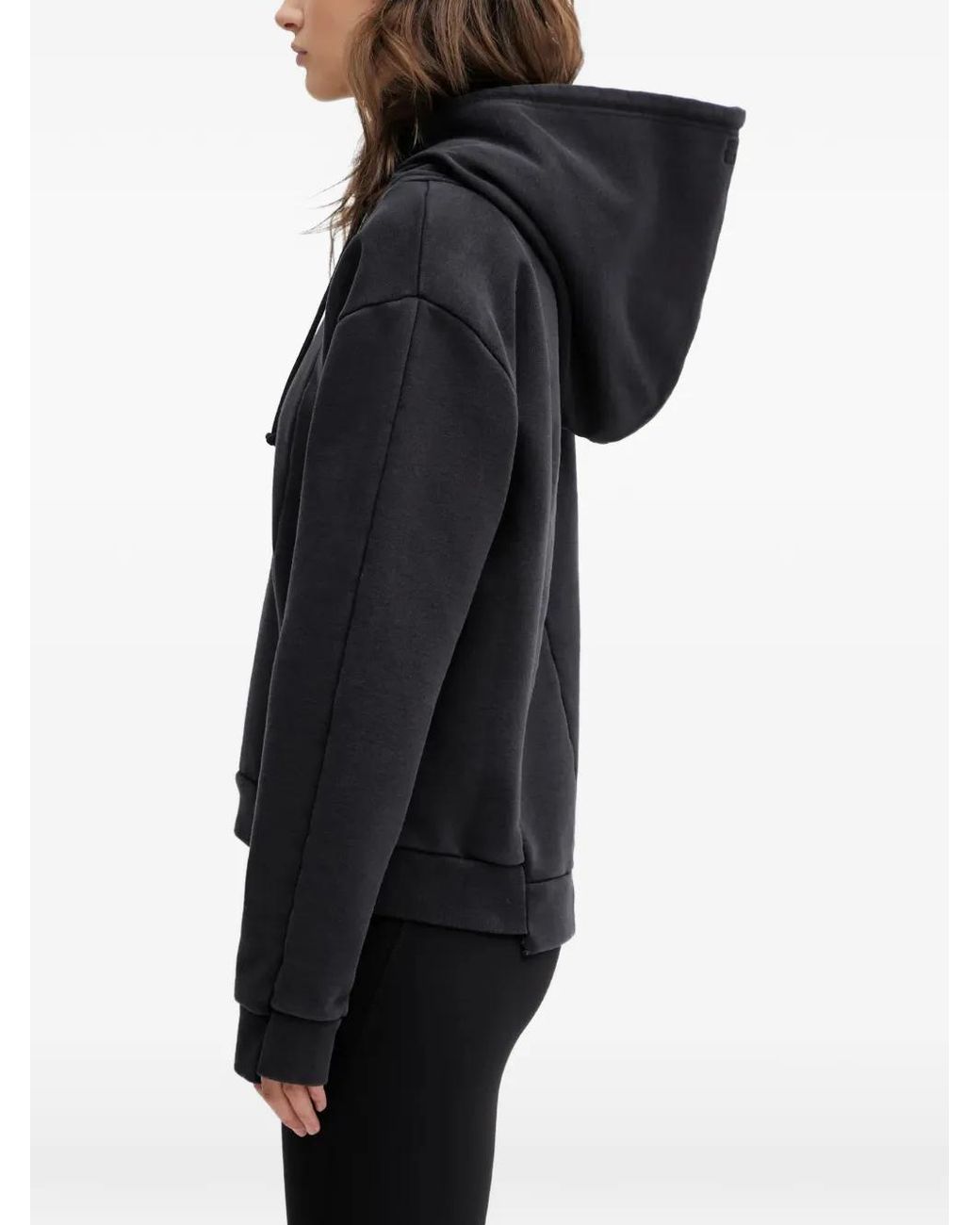 Vetements Black Drawstring Hoodie