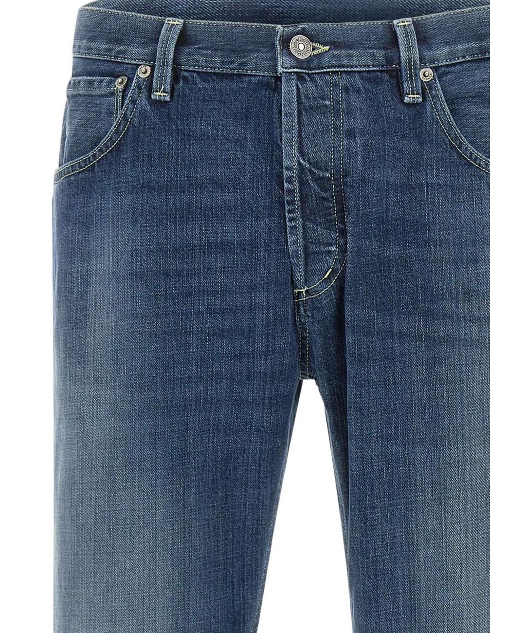 Dondup Blue Brighton Tapered Jeans for men