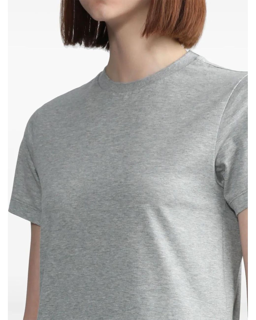 Thom Browne Gray Cotton T-shirt
