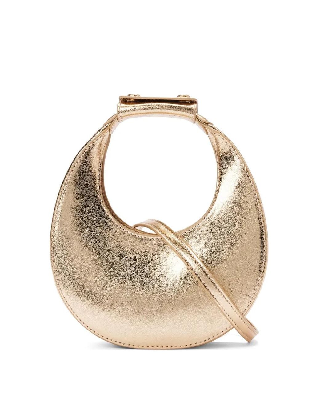Staud White Goodnight Moon Bag