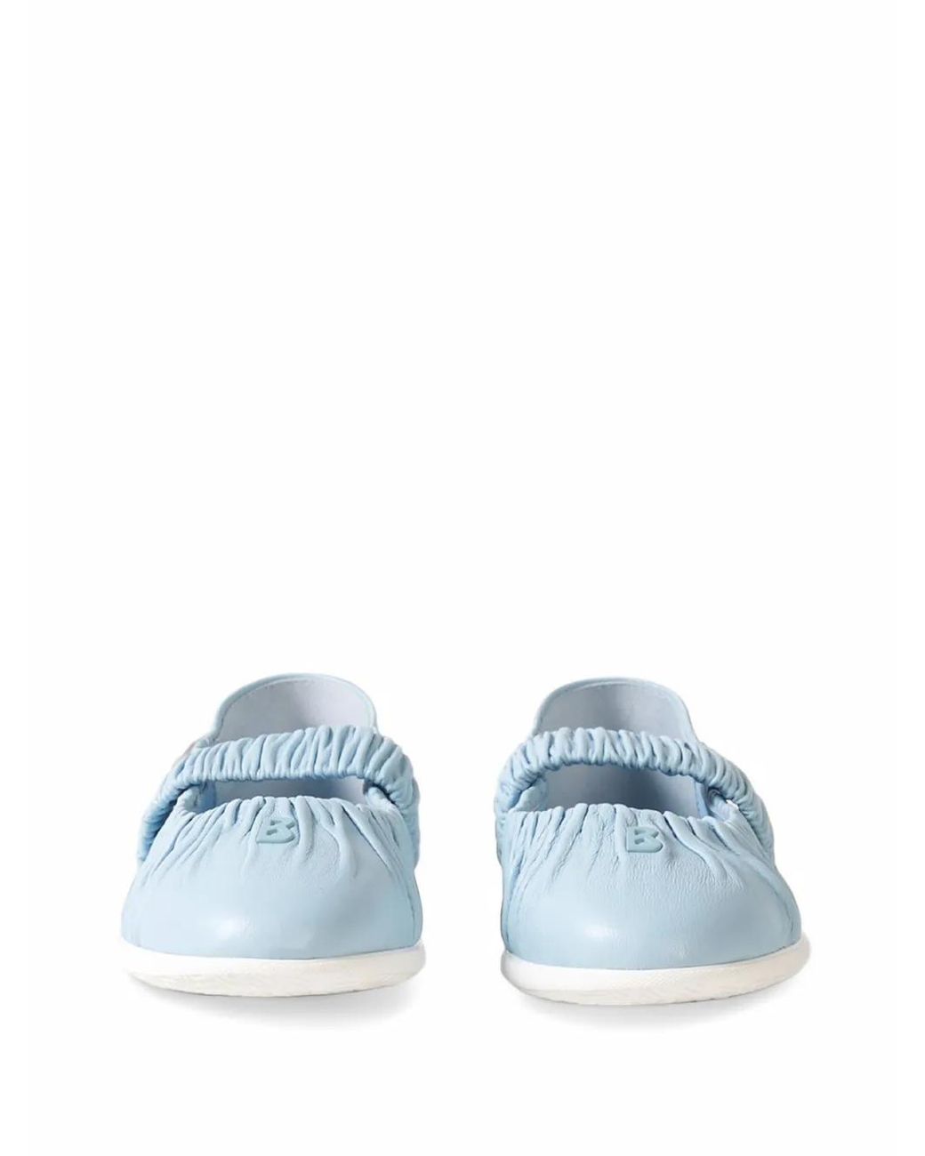 Bogner Blue Vienna Leather Ballet Flats
