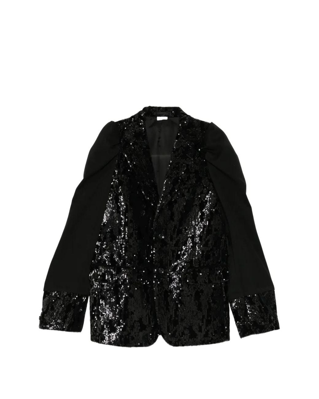 Comme des Garçons Black Sequin-Embellished Blazer for men