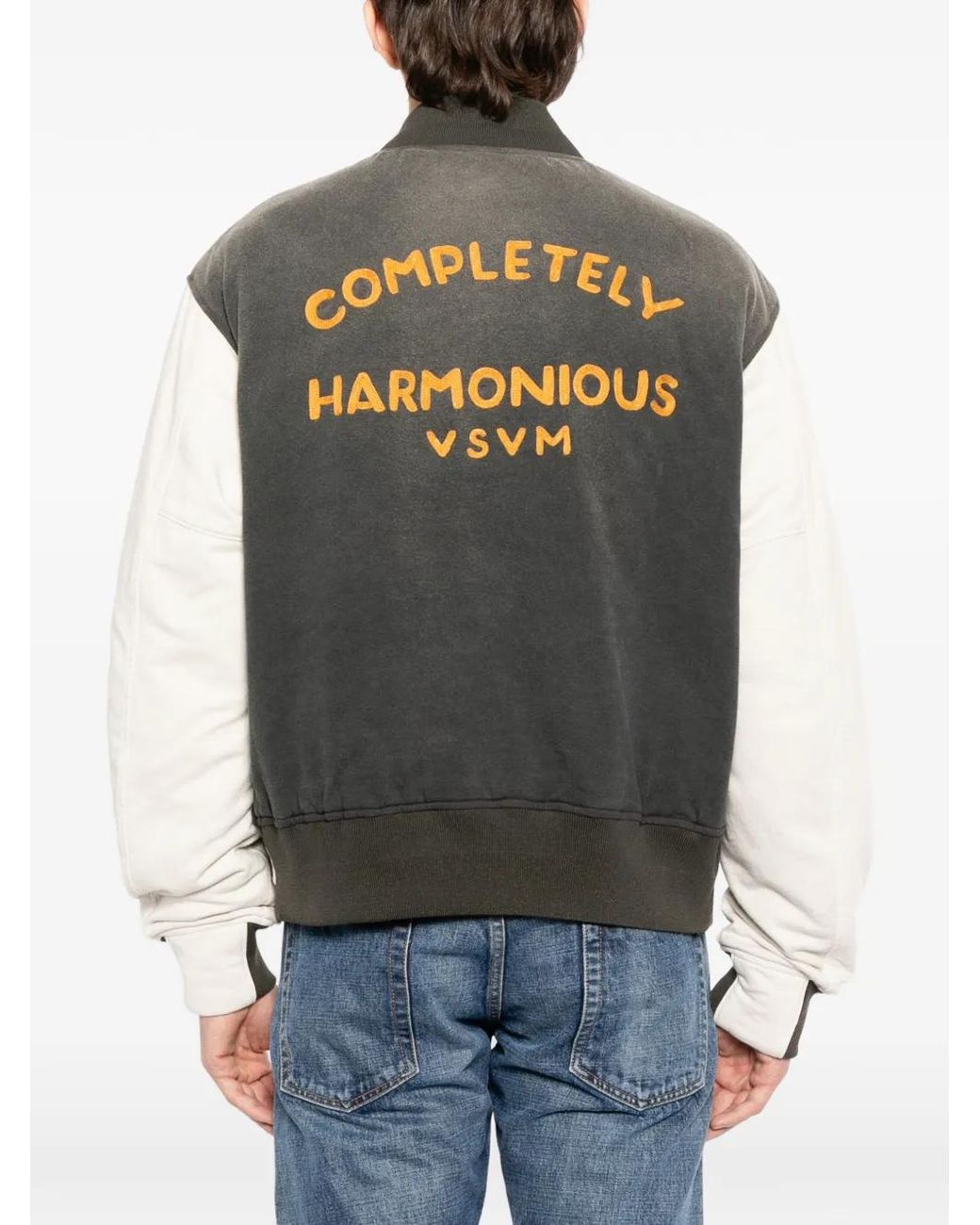 Visvim Black Varsity Era Down Jacket for men