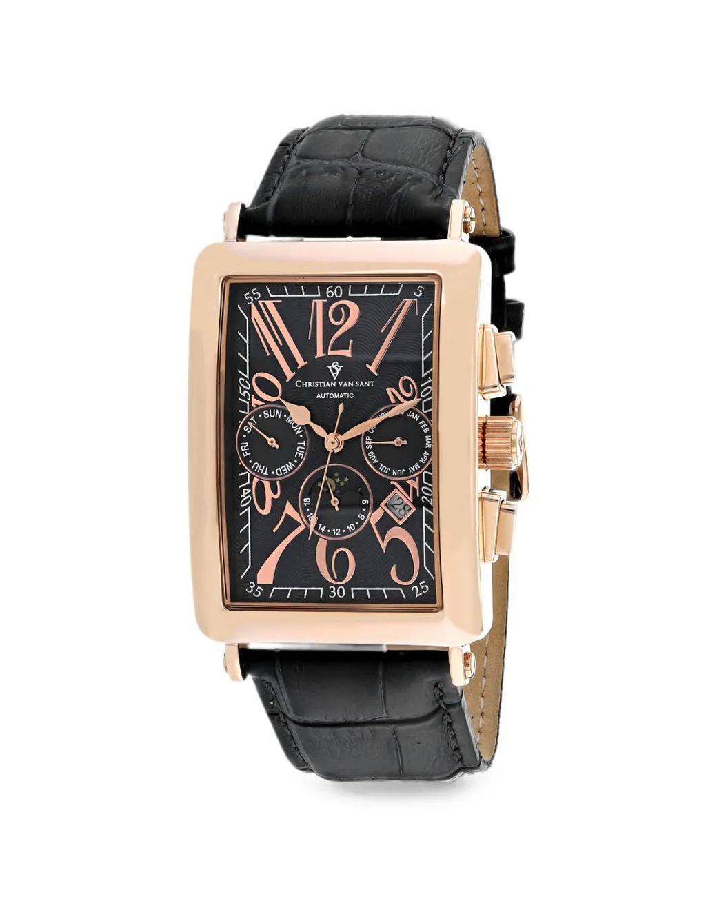 Christian Van Sant Black Montre Prodigy Mm for men